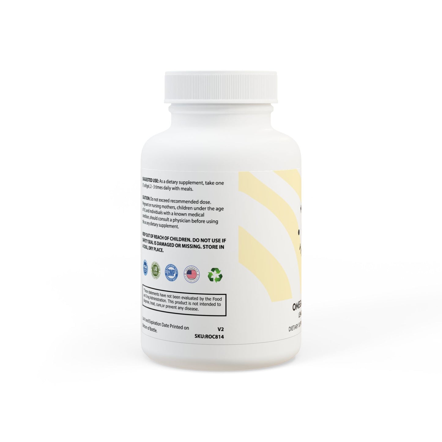 Heart & Joint Flex (Omega 3 Fish Oil Supplement) (60 Softgels)